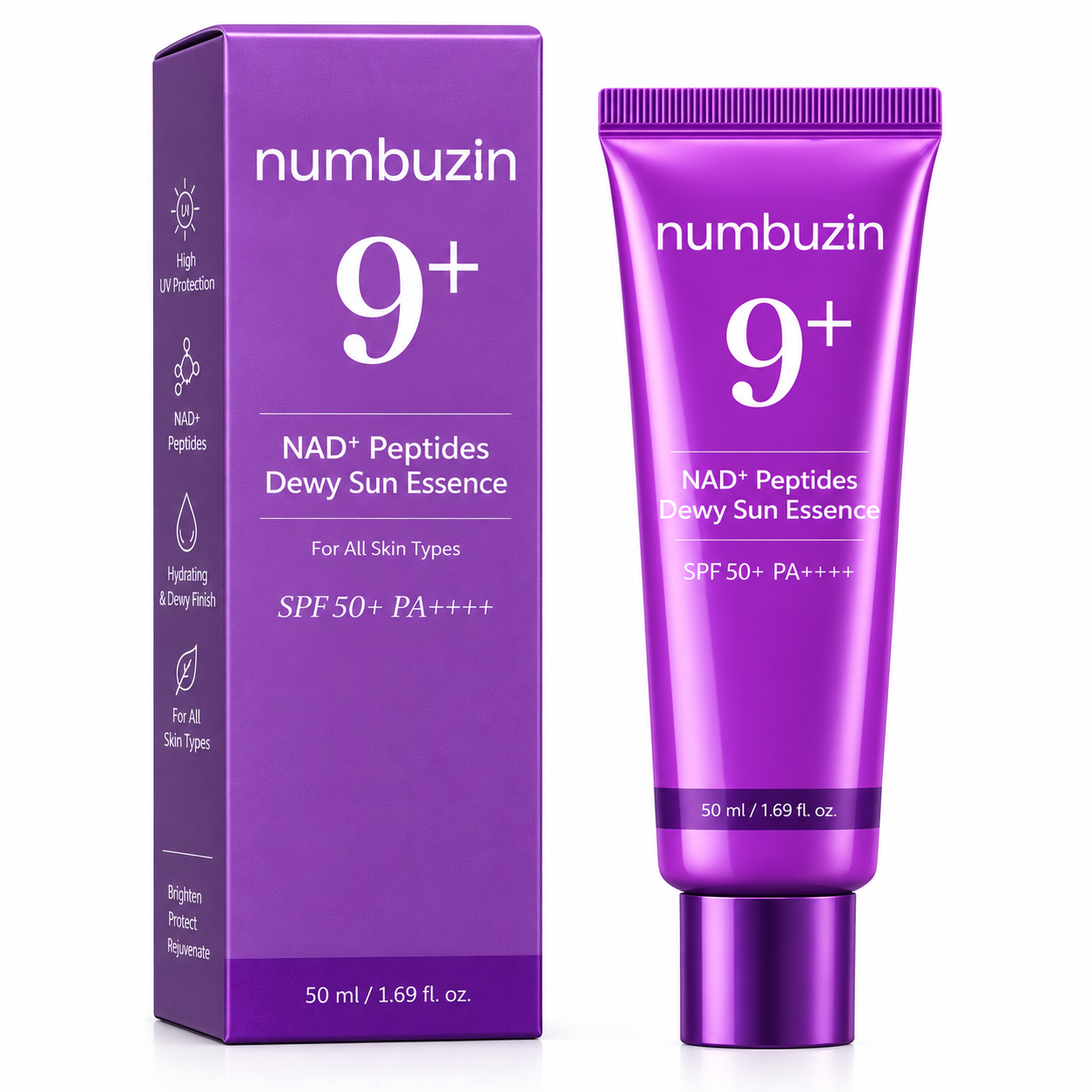  ضدآفتاب شماره ۹ نامبوزین SPF50+ 